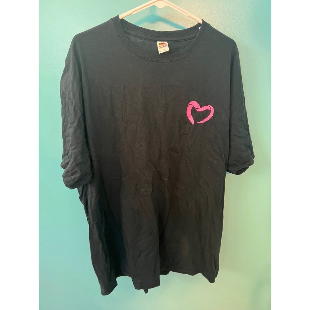Pure Romance Black T Shirt womens Size XL Do Life Different
